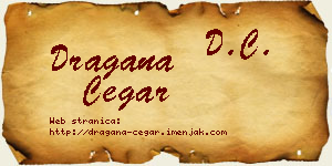 Dragana Čegar vizit kartica